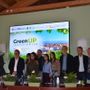 Foto di gruppo  nella sede Agrion di Manta per la presentazione del GreenUP Innovation Lab