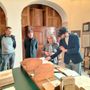 Saluzzo, visita alla mostra "Dalla Cura della Terra alla Salute del Corpo e dell'Anima.Cultura e Benessere nelle immagini del Tacuinum sanitatis" con gli ospiti Veneziani e Manguel Saluzzo, visita alla mostra "Dalla Cura della Terra alla Salute del Corpo e dell'Anima.Cultura e Benessere nelle immagini del Tacuinum sanitatis" con gli ospiti Veneziani e Manguel