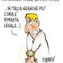 Pronti al cambio dell'ora con la vignetta di Danilo Paparelli