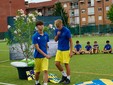 Saluzzo; cerimonia di commemorazione dell'Olimpic Calcio per Rasmane Ouedraogo- foto Paola Ravazzi