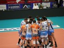 La squadra di Cuneo sul campo di Brescia (Foto Beatrice Bramardi)
