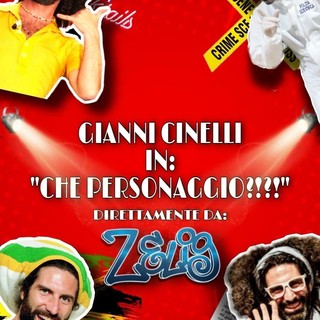 Gianni Cinelli porta i suoi “personaggi” al Teatro del Poi Gianni Cinelli porta i suoi “personaggi” al Teatro del Poi