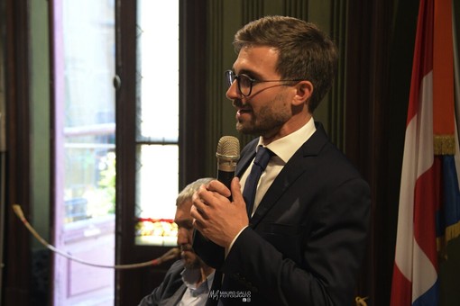 Il sindaco di Alba Alberto Gatto (Foto Mauro Gallo)