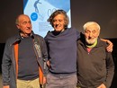 Nino Viale con il regista Fabio Gianotti e Nino Perino Nino Viale con il regista Fabio Gianotti e Nino Perino