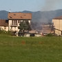 Incendio a Villanova: in fiamme un fienile a Roracco Incendio a Villanova: in fiamme un fienile a Roracco