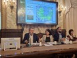 Alcuni momenti dell'incontro tenuto ieri presso la sede della Camera di Commercio di Cuneo