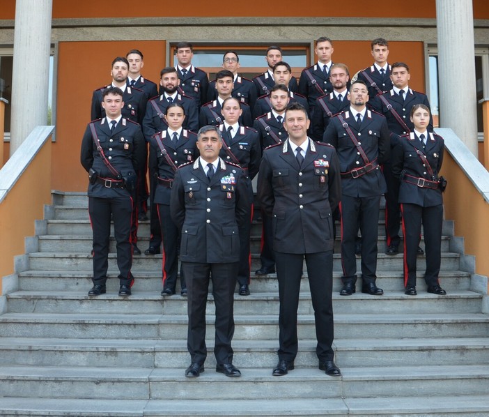 Carabinieri, 18 nuovi marescialli assegnati al Comando provinciale di Cuneo