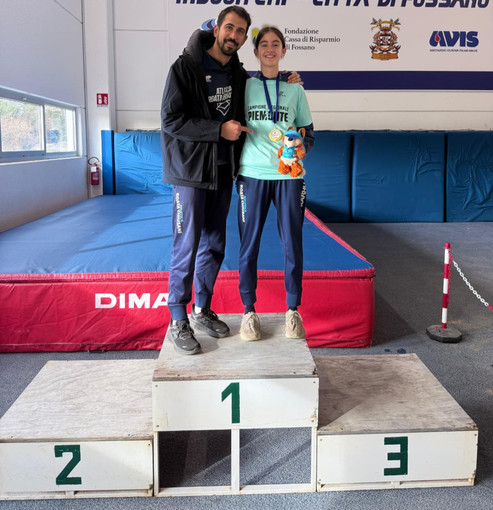 Annalisa Magliano è campionessa regionale indoor Under 16 di salto triplo