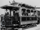 Un tram elettrico a Torino (1896) - archivio ATTS