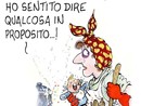 Primo Maggio, la Festa del Lavoro, vista da chi probabilmente preferirebbe la Festa del Riposo. Nuova vignetta di Danilo Paparelli