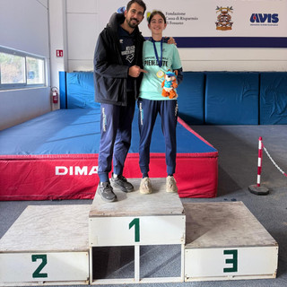 Annalisa Magliano è campionessa regionale indoor Under 16 di salto triplo