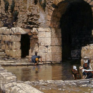 La piscina di Siloe, James Tissot, Brooklyn Museum New York