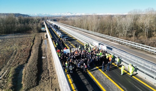 Questa mattina il sopralluogo nel luogo simbolo della tratta,  là dove il troncone di Cherasco si interrompeva nel vuoto