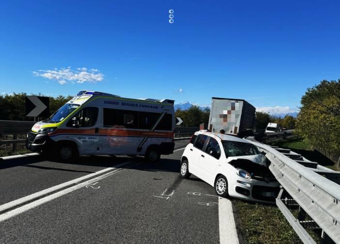 L'incidente sul raccordo autostradale L'incidente sul raccordo autostradale