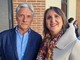 In foto Silvia Gullino con Giuseppe Saronni (Novara, 22 settembre 1957)