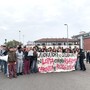 Il corteo che questa mattina ha attraversato le vie della città Il corteo che questa mattina ha attraversato le vie della città