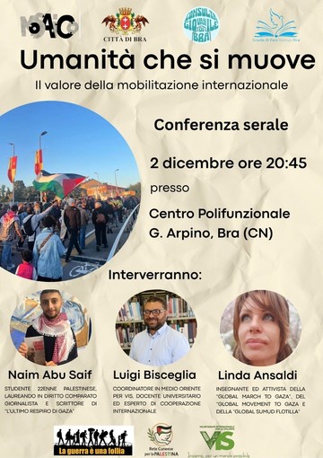 Bra, “Umanità che si muove: il valore della mobilitazione internazionale” : assemblea di istituto all'auditorium Arpino