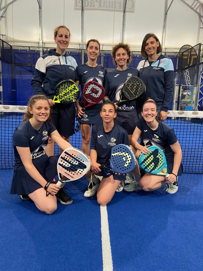 PADEL / Storica promozione per il Padel Club Bra: le ragazze volano in Serie C