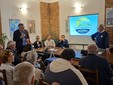 Nelle foto alcuni momenti della serata di presentazione tenuta all'agriturismo Gallina