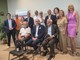 Il presidente Robaldo con i promotori dell'evento in ricordo di Gino Veronelli Il presidente Robaldo con i promotori dell'evento in ricordo di Gino Veronelli