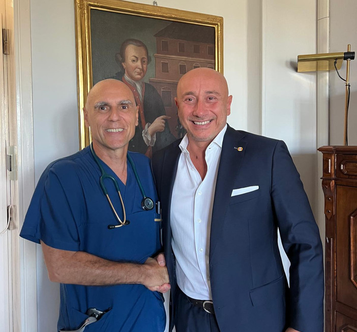 Da sinistra, Lauria e Tranchida