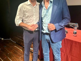 Il commissario Filippini e l'assessore Bongioanni Il commissario Filippini e l'assessore Bongioanni