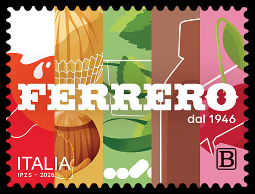 Eccellenze italiane, la Ferrero di Alba torna sui francobolli di Poste Italiane (dodici anni dopo Nutella) Eccellenze italiane, la Ferrero di Alba torna sui francobolli di Poste Italiane (dodici anni dopo Nutella)