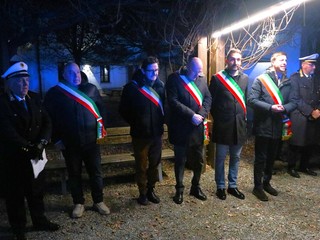 Alcuni momenti della presentazione tenuta ieri