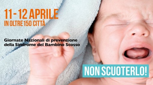 Mondovì, il 12 aprile torna la campagna “Non scuoterlo!” per prevenire la Shaken Baby Sindrome