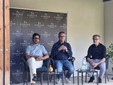 Nelle foto alcuni momenti dell'evento tenuto ieri nella cantina di Serralunga d'Alba Nelle foto alcuni momenti dell'evento tenuto ieri nella cantina di Serralunga d'Alba