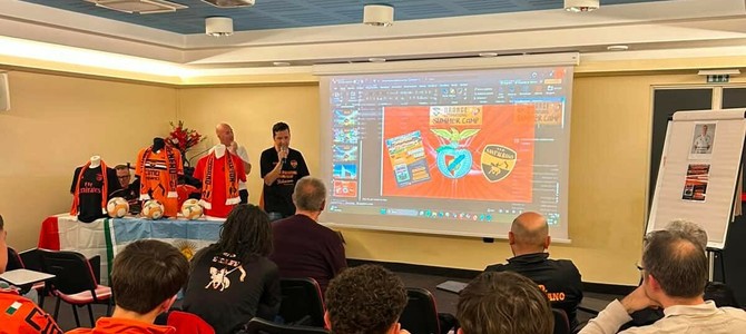 CALCIO / Presentato l’8° “Orange International Summer Camp”: a Sant’Albano Stura arriverà Pedro Torrado del Benfica CALCIO / Presentato l’8° “Orange International Summer Camp”: a Sant’Albano Stura arriverà Pedro Torrado del Benfica