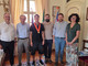 La Giunta comunale di Bra incontra il giovane campione europeo Thomas Corigliano La Giunta comunale di Bra incontra il giovane campione europeo Thomas Corigliano