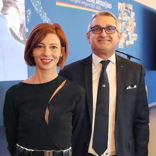 Il presidente e la vicepresidente uscenti, Luca Crosetto e Daniela Balestra