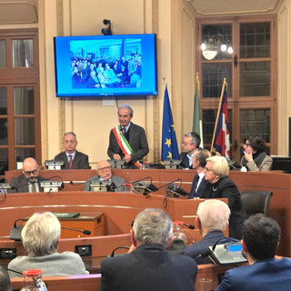 Un momento della seduta