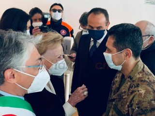 Il generale Figliuolo in visita alla Fondazione Ferrero