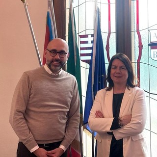 L’incontro tra il presidente Robaldo e Aurelia Isoardi, nuova presidente dei Commercialisti di Cuneo