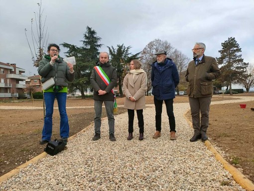 Stamane l'inaugurazione dello spazio verde Stamane l'inaugurazione dello spazio verde