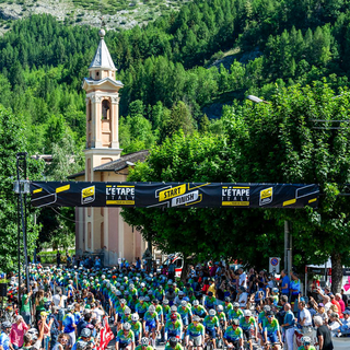 La partenza da Entracque - Credit: L’Étape Italy by Tour de France