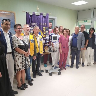 Nuova apparecchiatura per la Rianimazione di Savigliano: dai Lions un monitor emodinamico non invasivo