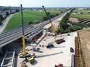 Il cantiere Anas lungo la tangenziale di Fossano Il cantiere Anas lungo la tangenziale di Fossano