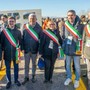 Al centro nella foto la sindaca lamorrese Marialuisa Ascheri insieme ai colleghi di Alba, Bra, Cherasco, Castagnito e Govone Al centro nella foto la sindaca lamorrese Marialuisa Ascheri insieme ai colleghi di Alba, Bra, Cherasco, Castagnito e Govone