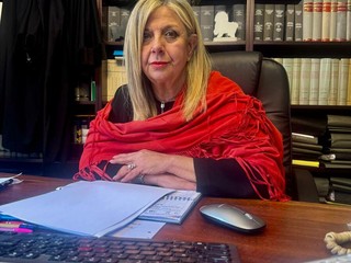 L'avvocata Silvia Calzolaro