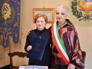 Dorotea Maria Guida accolta in Comune