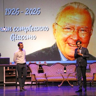 Sul palco Paolo Tibaldi e Pietro Viglino (foto Silvia Muratore - Bruno Murialdo)