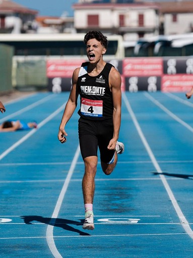 Samuele Ternavasio, campione italiano 300 metri