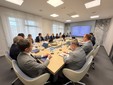 Alcuni momenti dell’incontro di Barbieri con i responsabili di settore ACA
