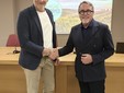 Il passaggio di consegne tra Ribezzo e Viberti