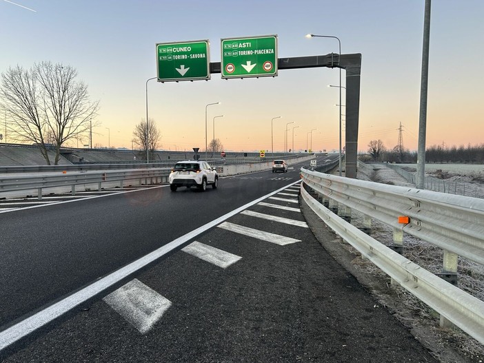 L'ingresso autostradale di Castagnito