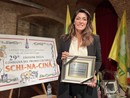 Elisa Isoardi, premiata ieri sera a Dogliani Elisa Isoardi, premiata ieri sera a Dogliani