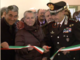 Il tradizionale taglio del nastro con la sindaca Patrizia Manassero e il generale Galletta